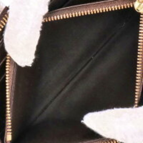 LOUIS VUITTON Zippy Wallet Damier Ebene Brown - Picture 6 of 6